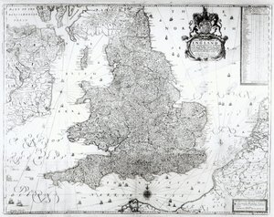 Az Angol Királyság és a Walesi Hercegség új térképe, 1669